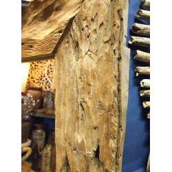 Lustro z drewna tekowego  140x80cm